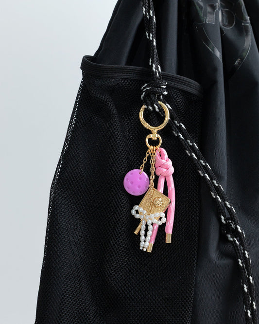 Rally Time Pickleball Bag Charm