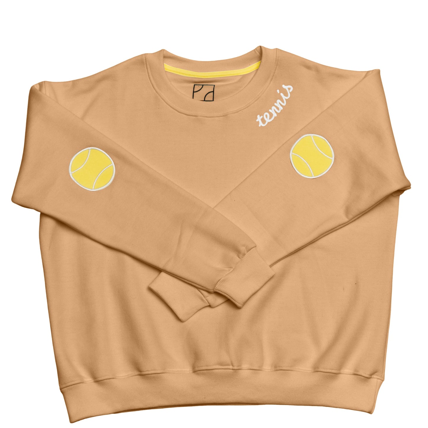 Tennis patches sweatshirt