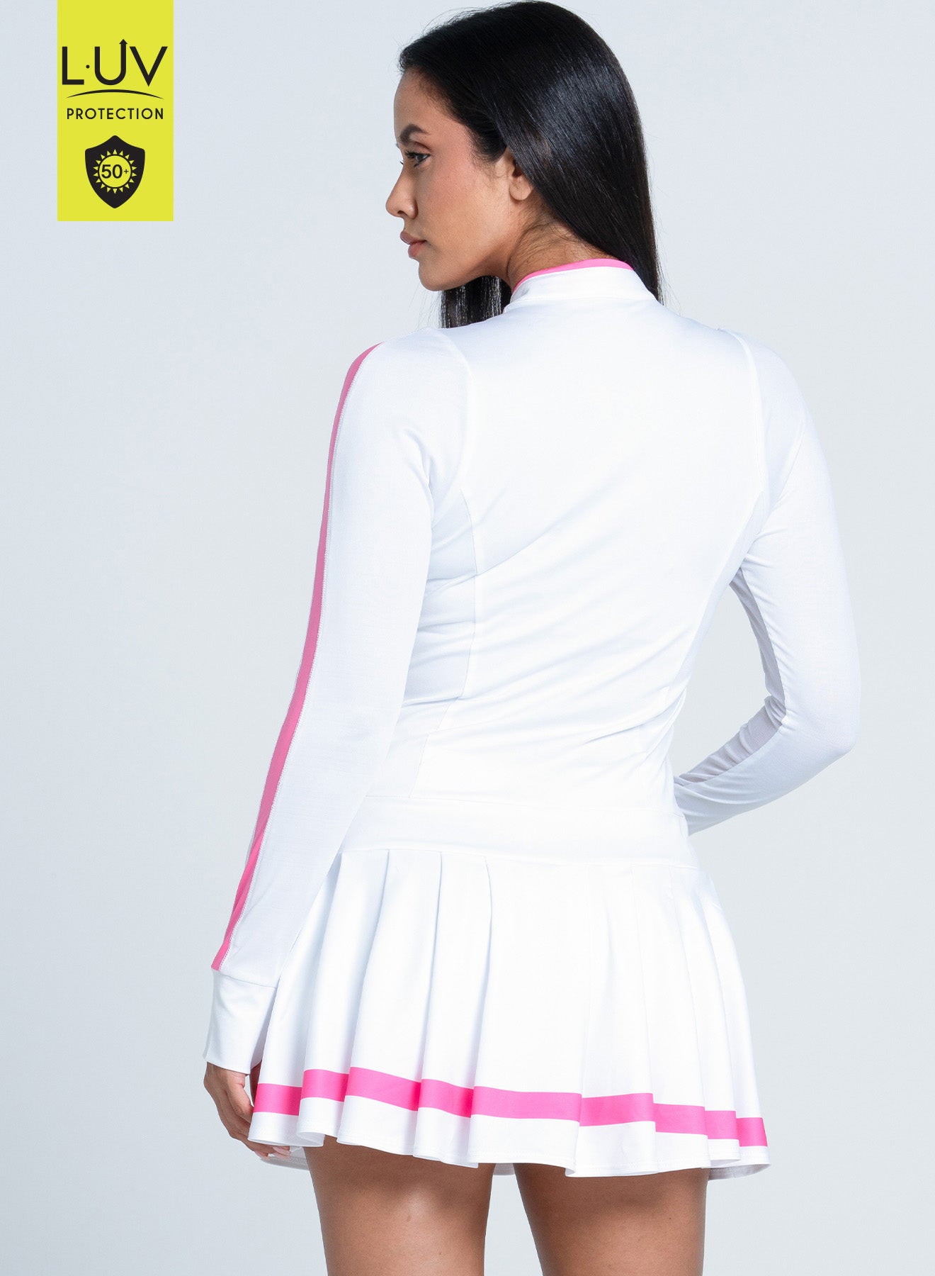 Fast Motion Long Sleeve Dress