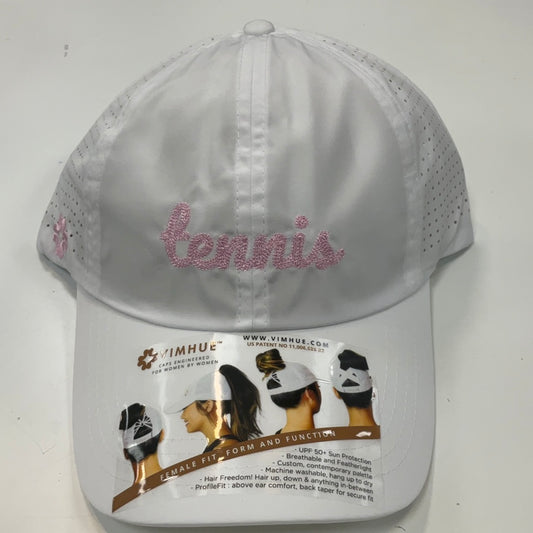Vimhue Sungoddess Tennis Pearl logo hat