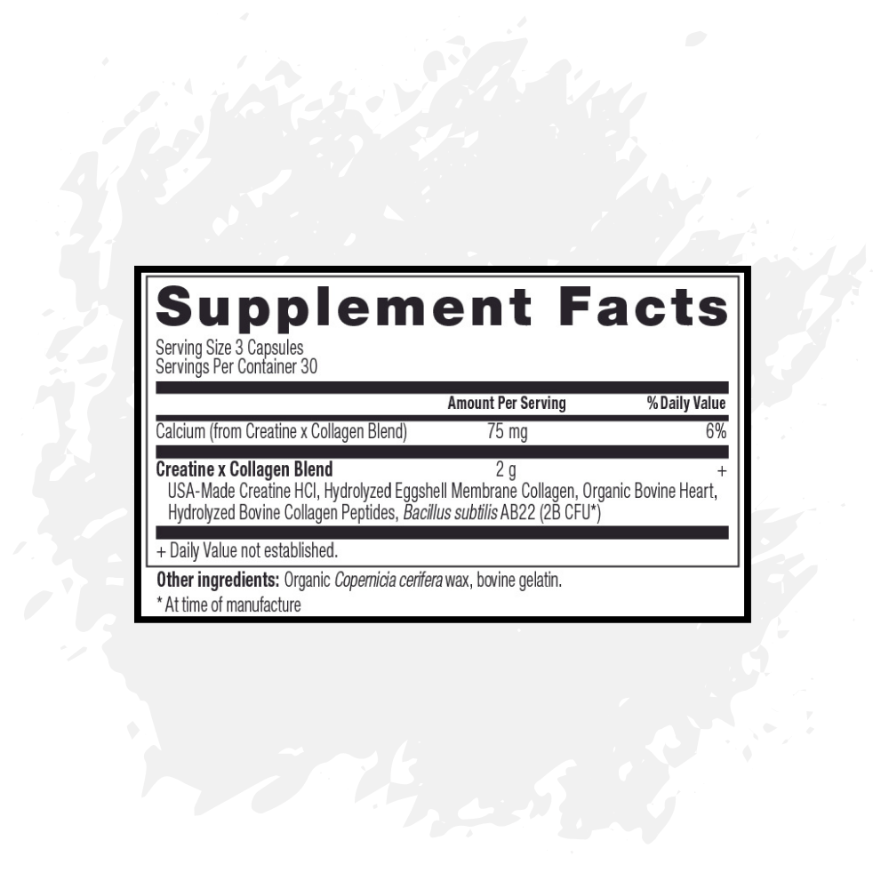 CREATINE X COLLAGEN