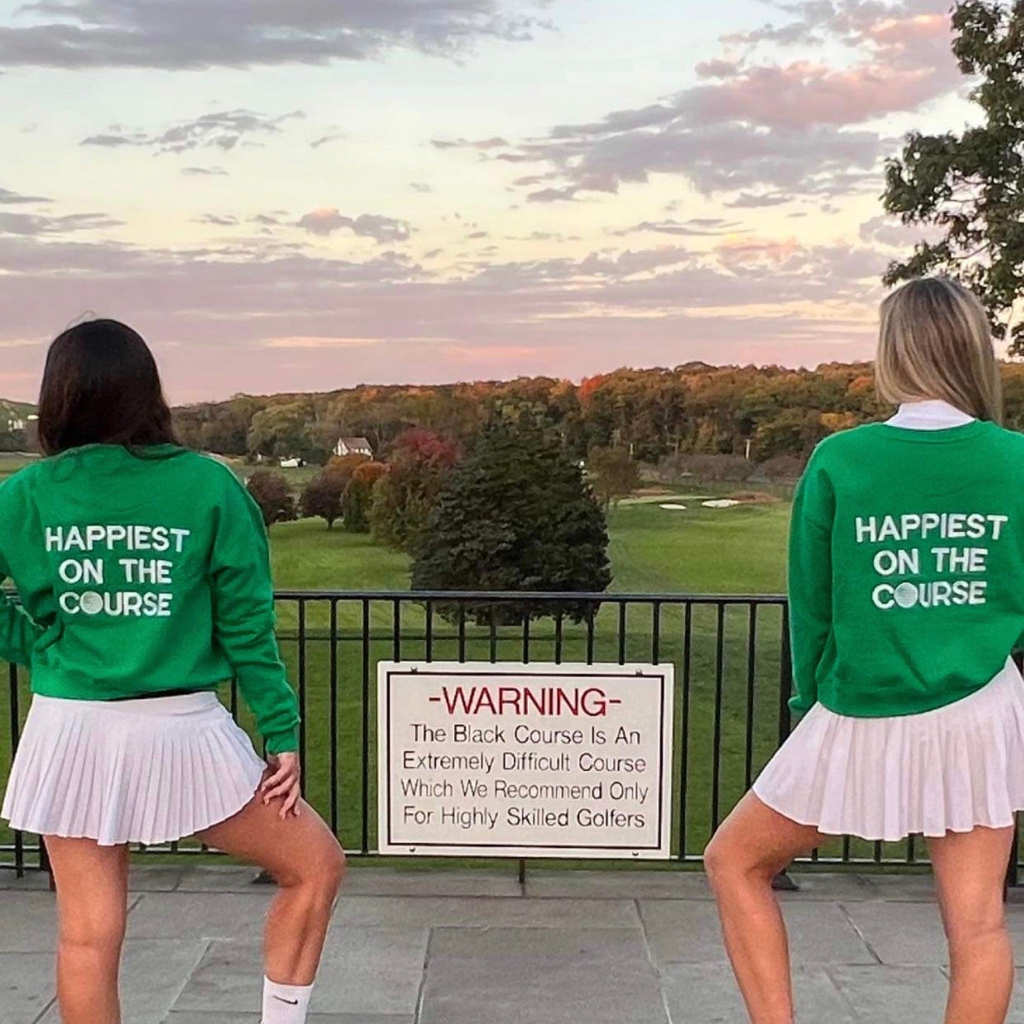 Happiest on the Course® golf sweatshirt