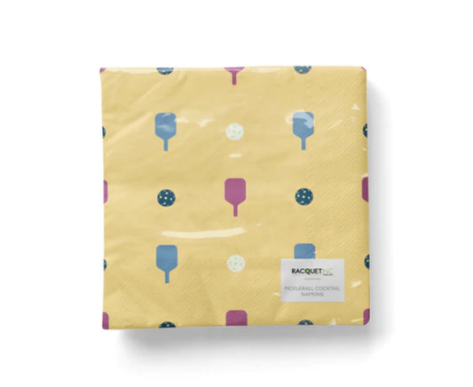 Racquet Inc. Pickleball Cocktail Napkins