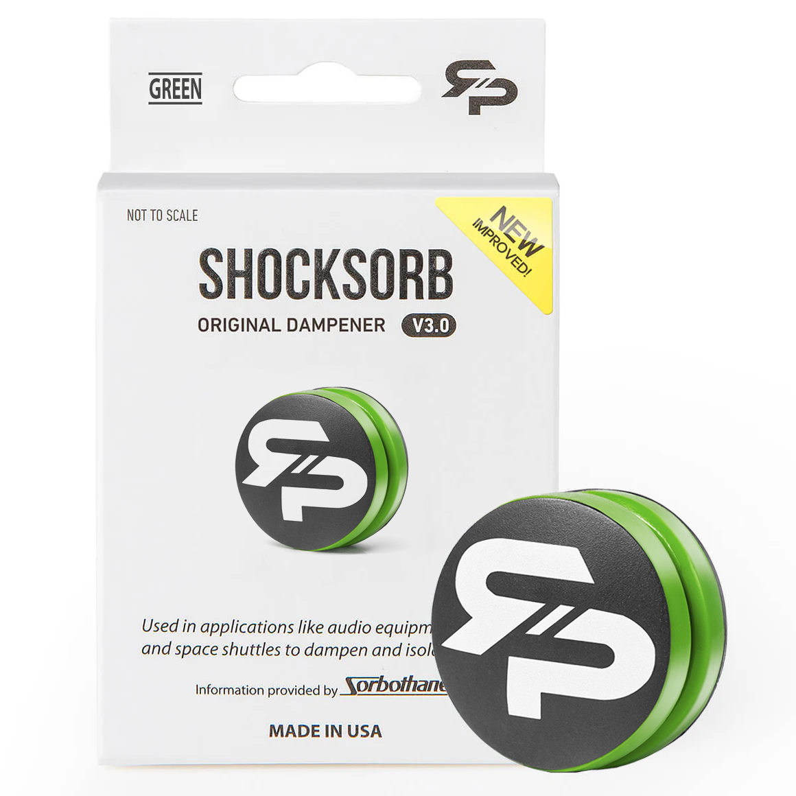 NEW RTP SHOCKSORB DAMPENER V3 - The only dampener made for pain relief and performance.