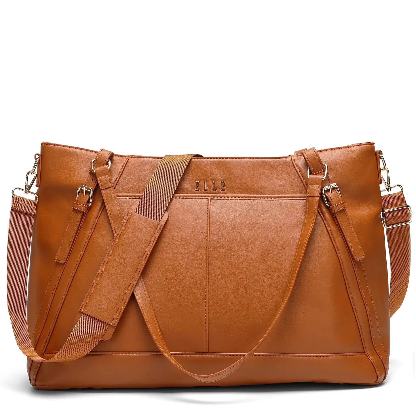 Leisure Luxe 33L Vegan Leather Weekender Tote Bag