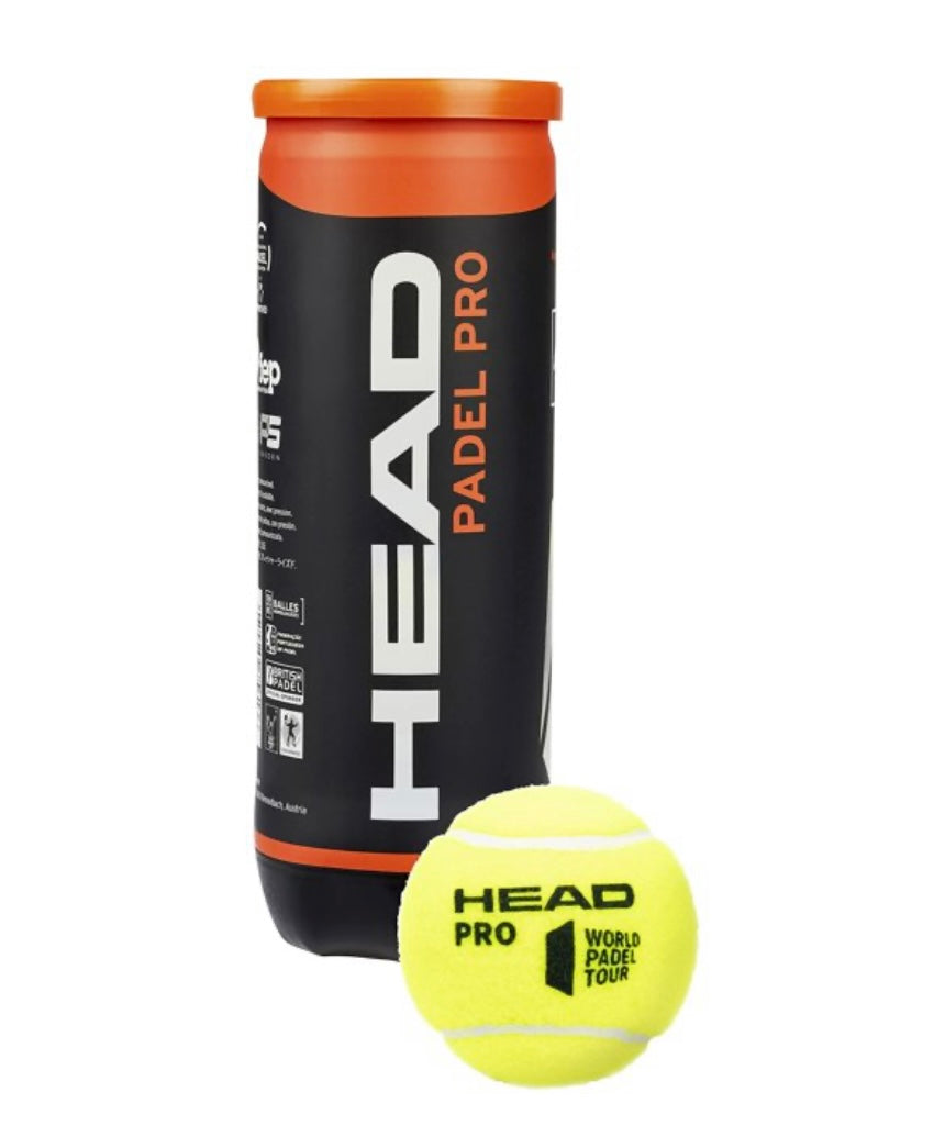 HEAD Padel Pro - 3-Ball - Single Can