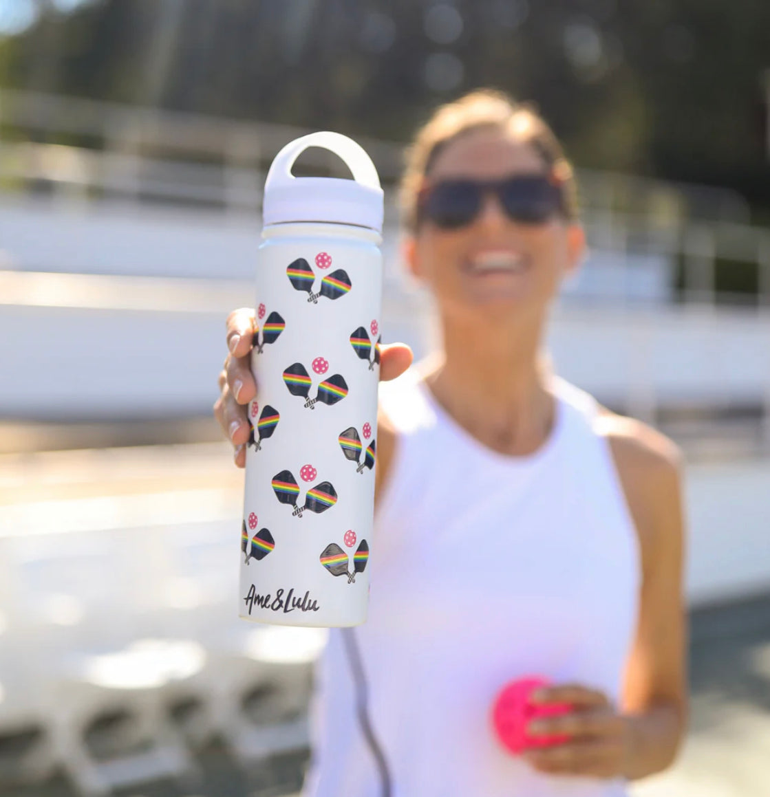 Ame & Lulu Court & Course Water Bottle