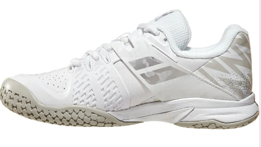 Babolat Junior Propulse Wimbledon All Court Tennis Shoes (White/Silver)