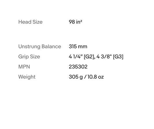 Head- graphene 360+ Extreme Tour