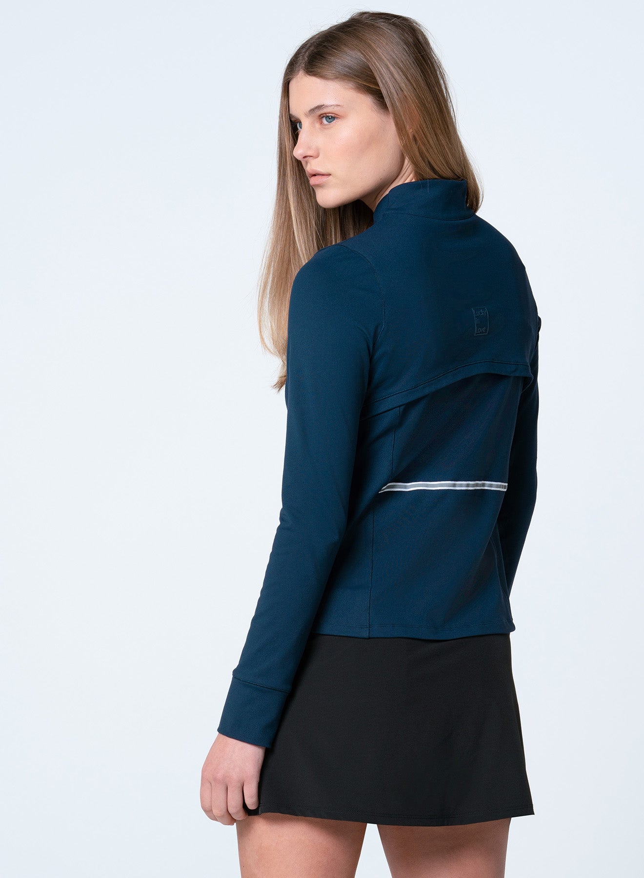 High Neck Zip Jacket