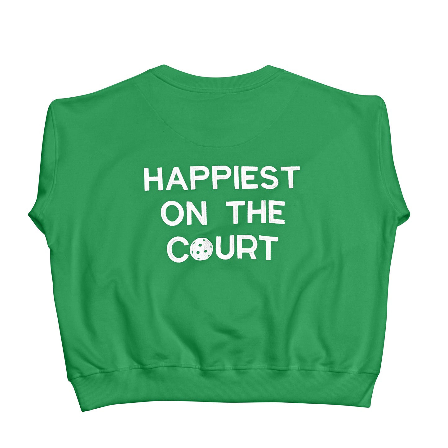 Happiest on the Court® pickleball sweatshirt