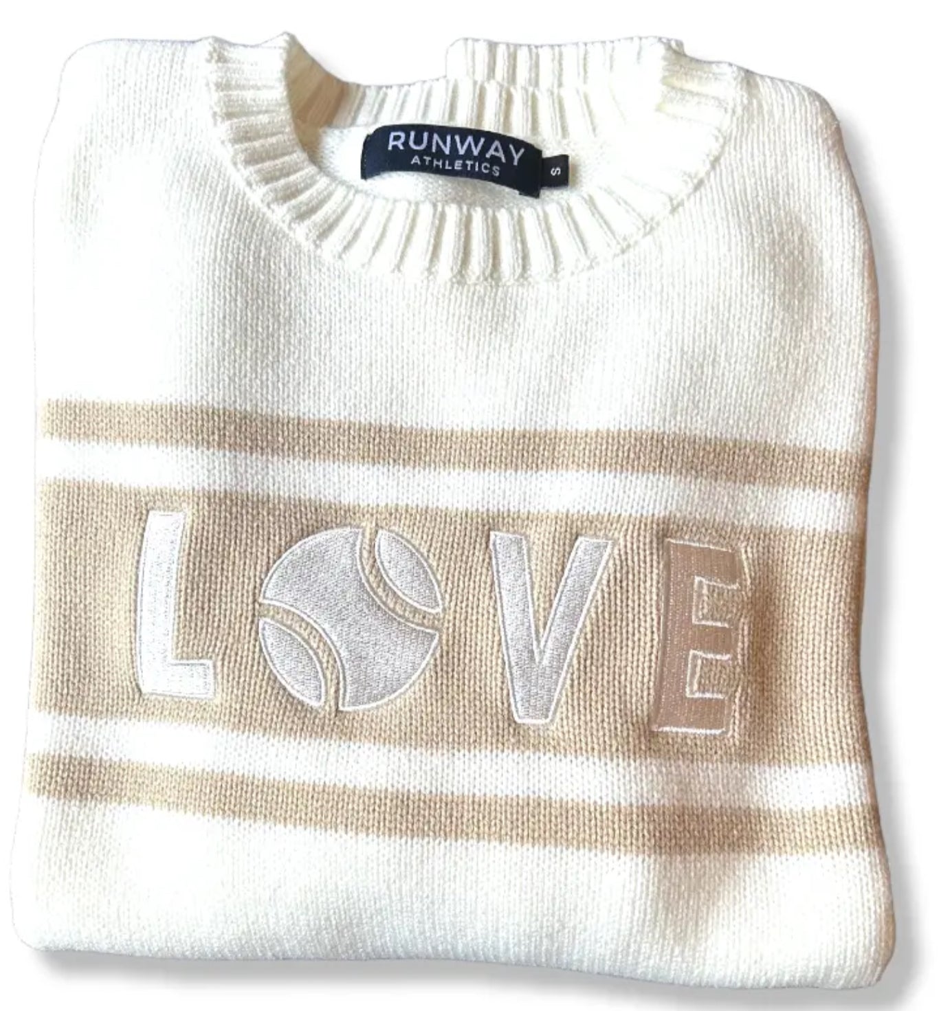 Runway Athletics Tennis LOVE Sweater