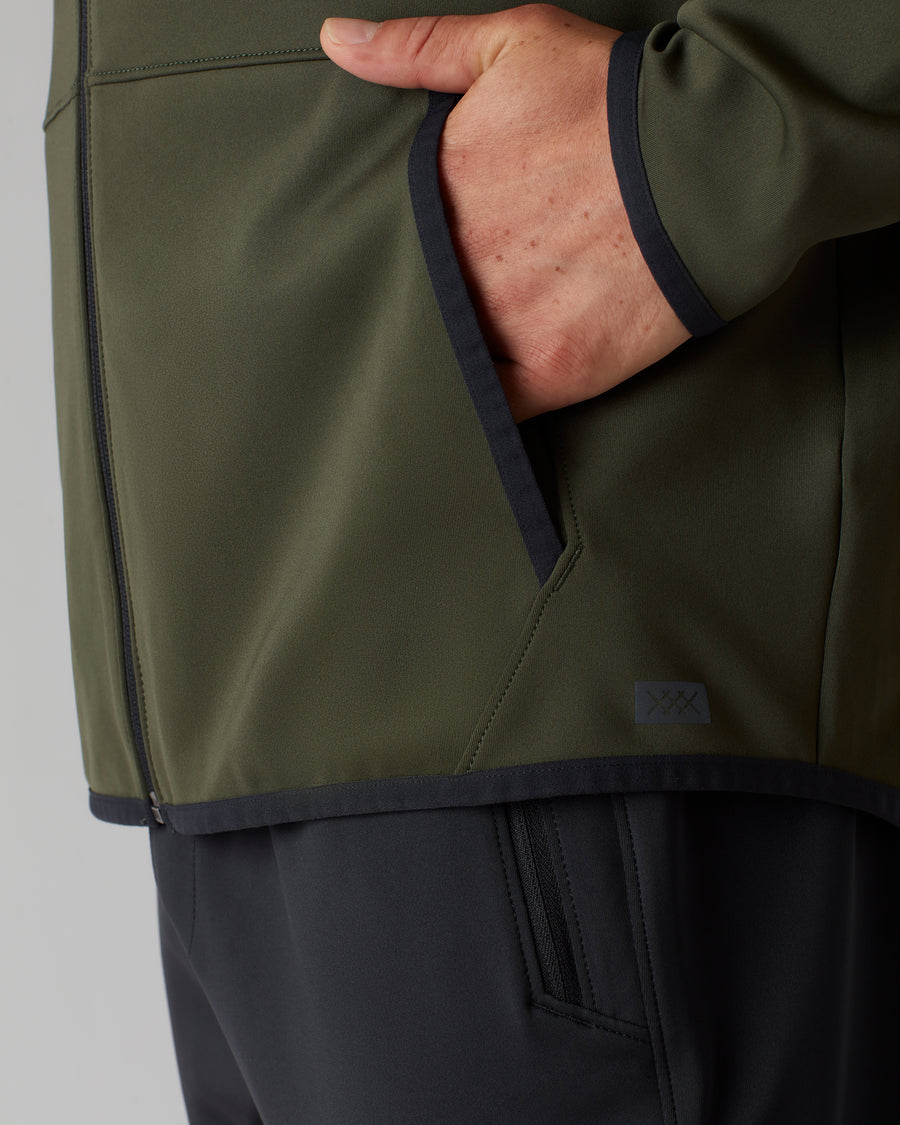 Rhone - WARM UP TECH FULL ZIP HOODIE