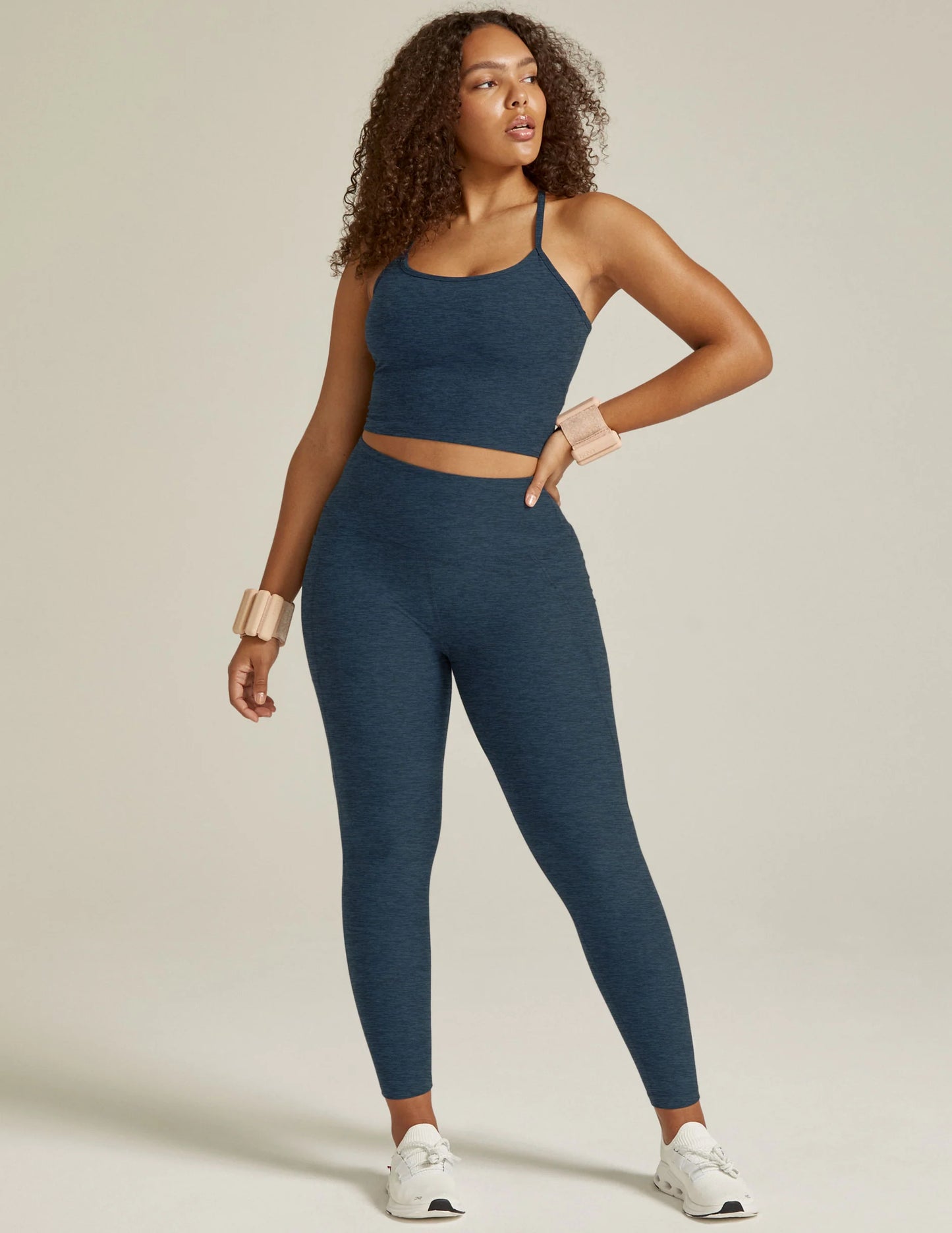 Beyond Yoga- Spacedye Slim Racerback cropped tank