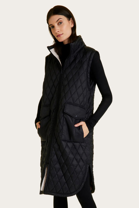 Alala reversable puffer vest