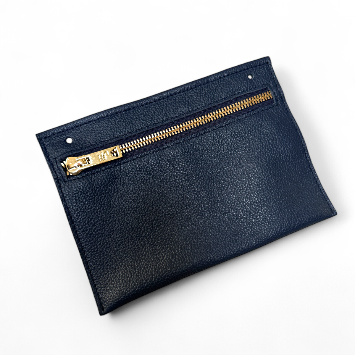 The LB Bag - Natural Canvas / Navy Leather