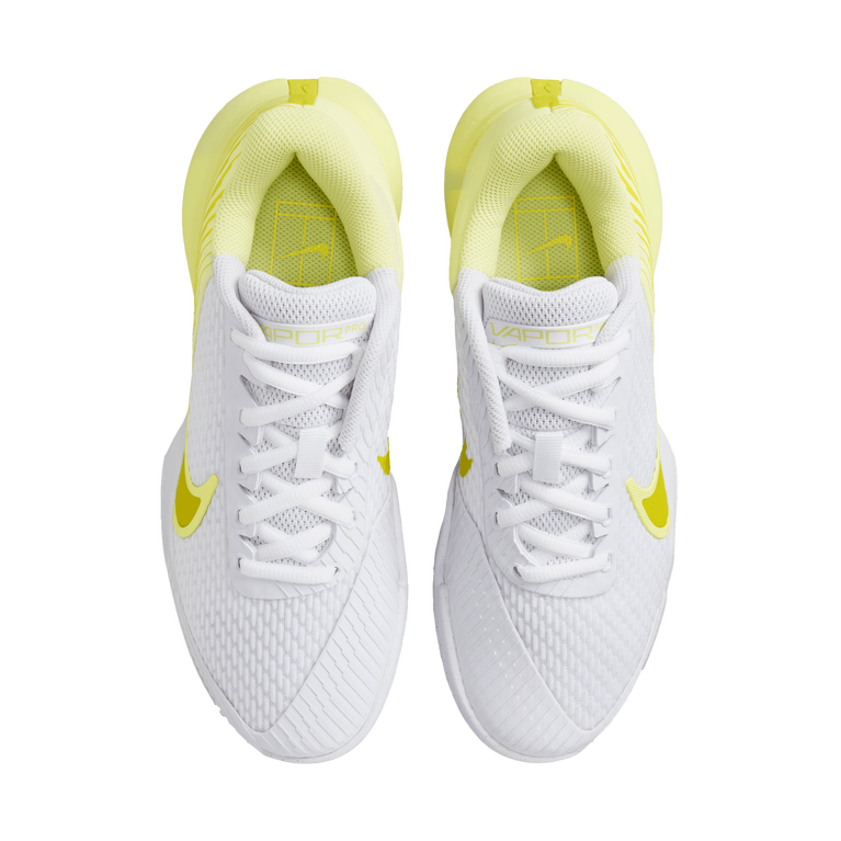 Nike Womens Air Zoom Vapor Pro 2 (White/Yellow)