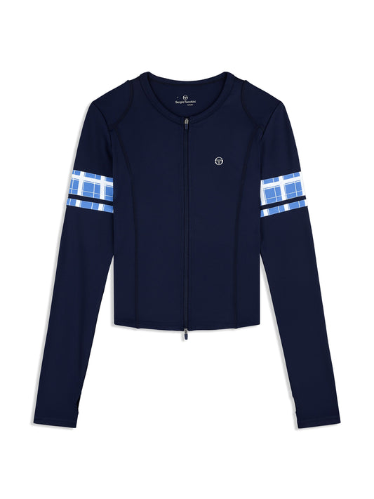 Lara Contour Jacket- Maritime Blue