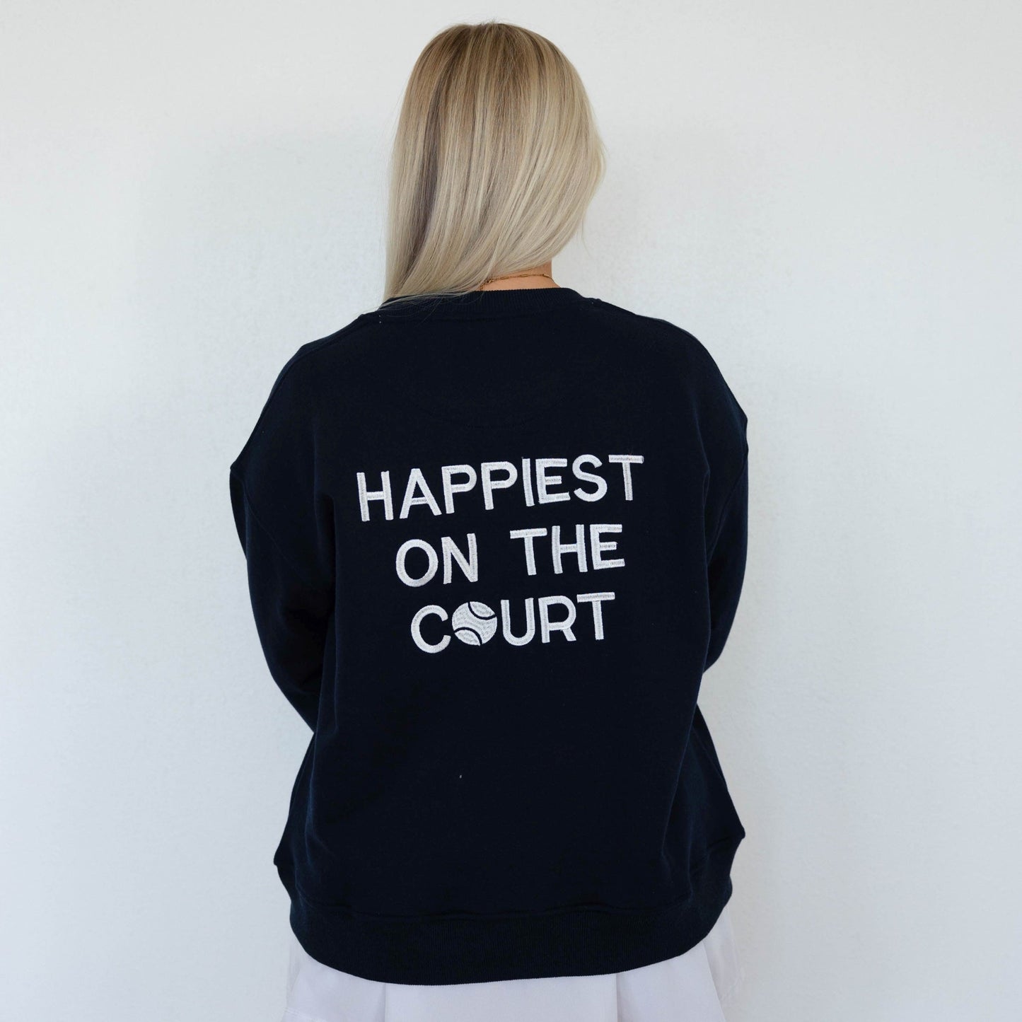 Happiest On The Court®Tennis Sweatshirt