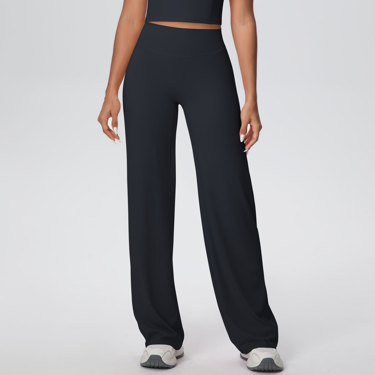 Yoga Pants Thin Skin Friendly High Waist Straight Pants Loose Thin Yoga Wear Sports Outdoor Workout Clothes