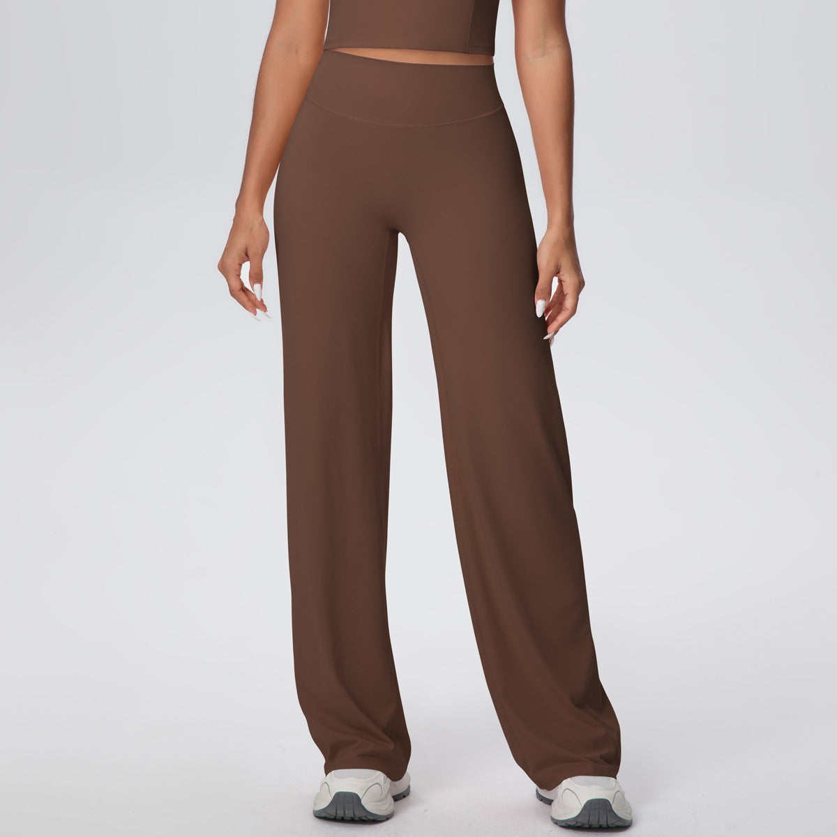 Yoga Pants Thin Skin Friendly High Waist Straight Pants Loose Thin Yoga Wear Sports Outdoor Workout Clothes