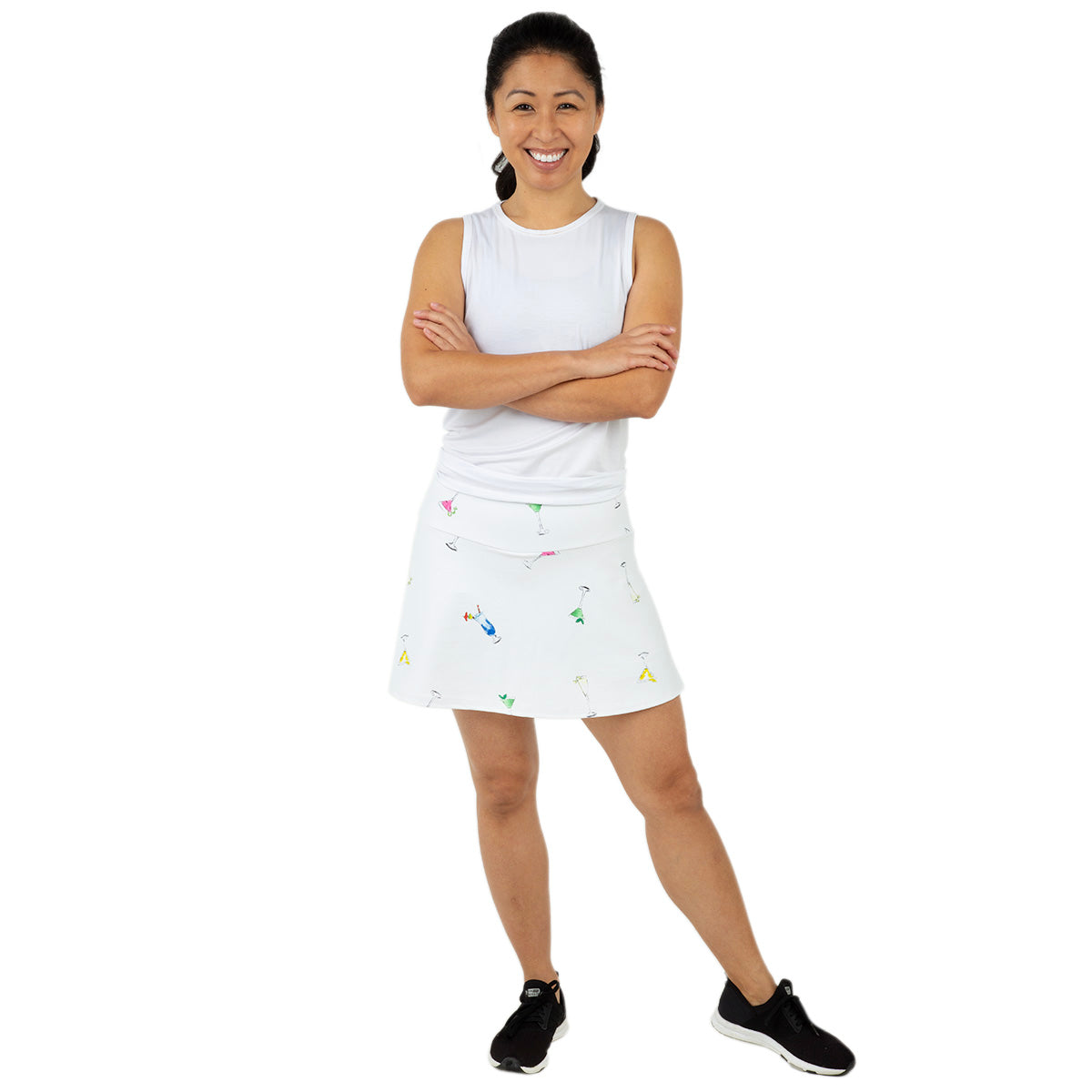 Gin Fizz Swing Skirt