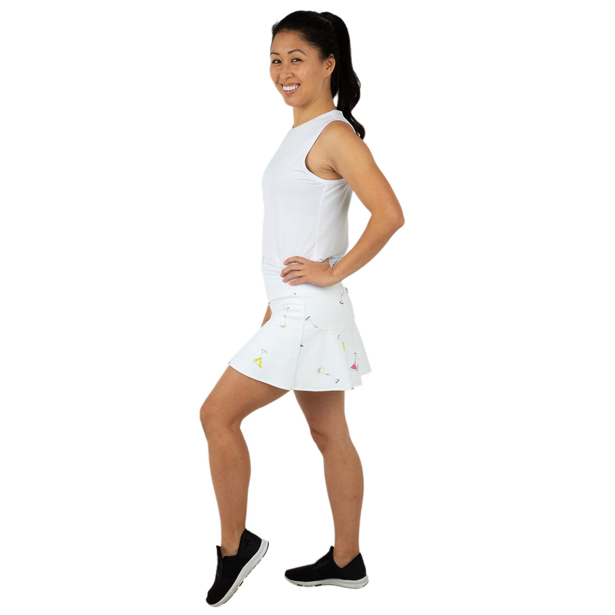 Gin Fizz Swing Skirt