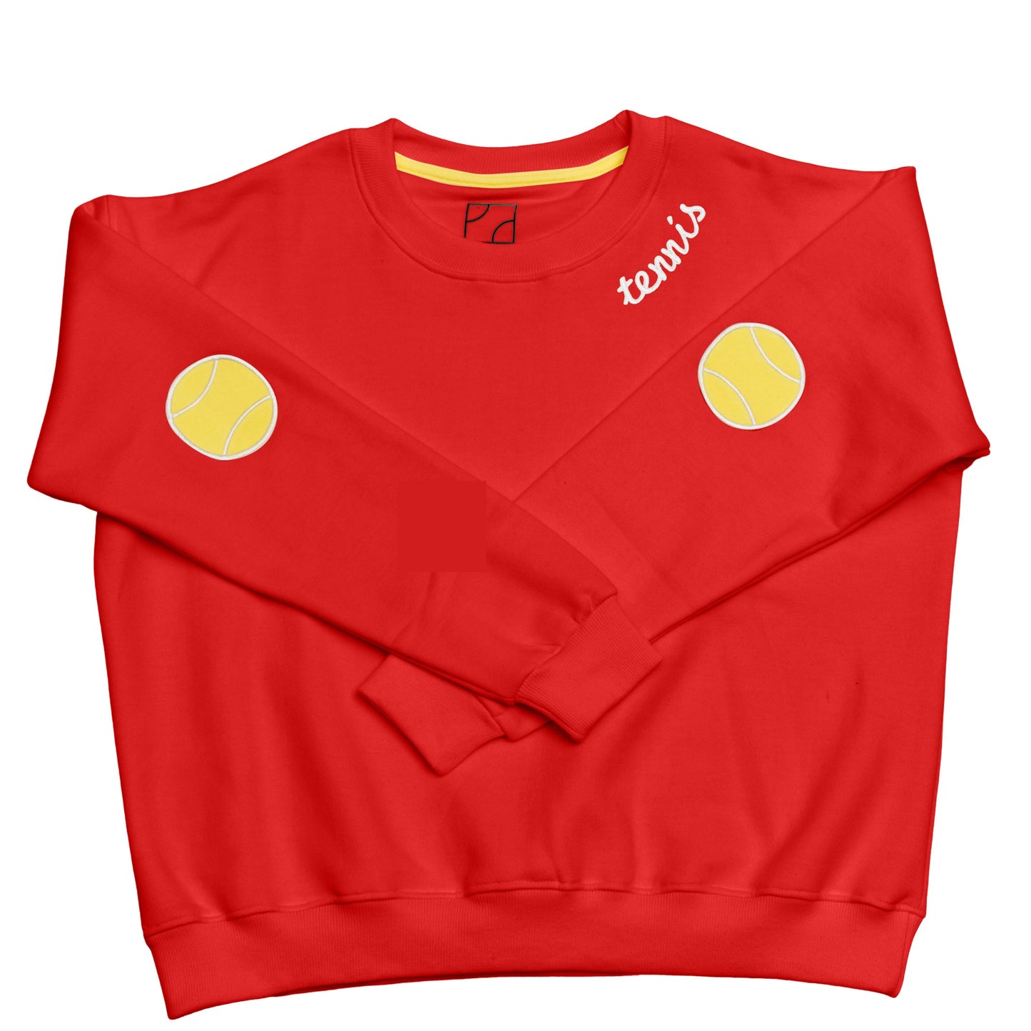 Tennis patches sweatshirt