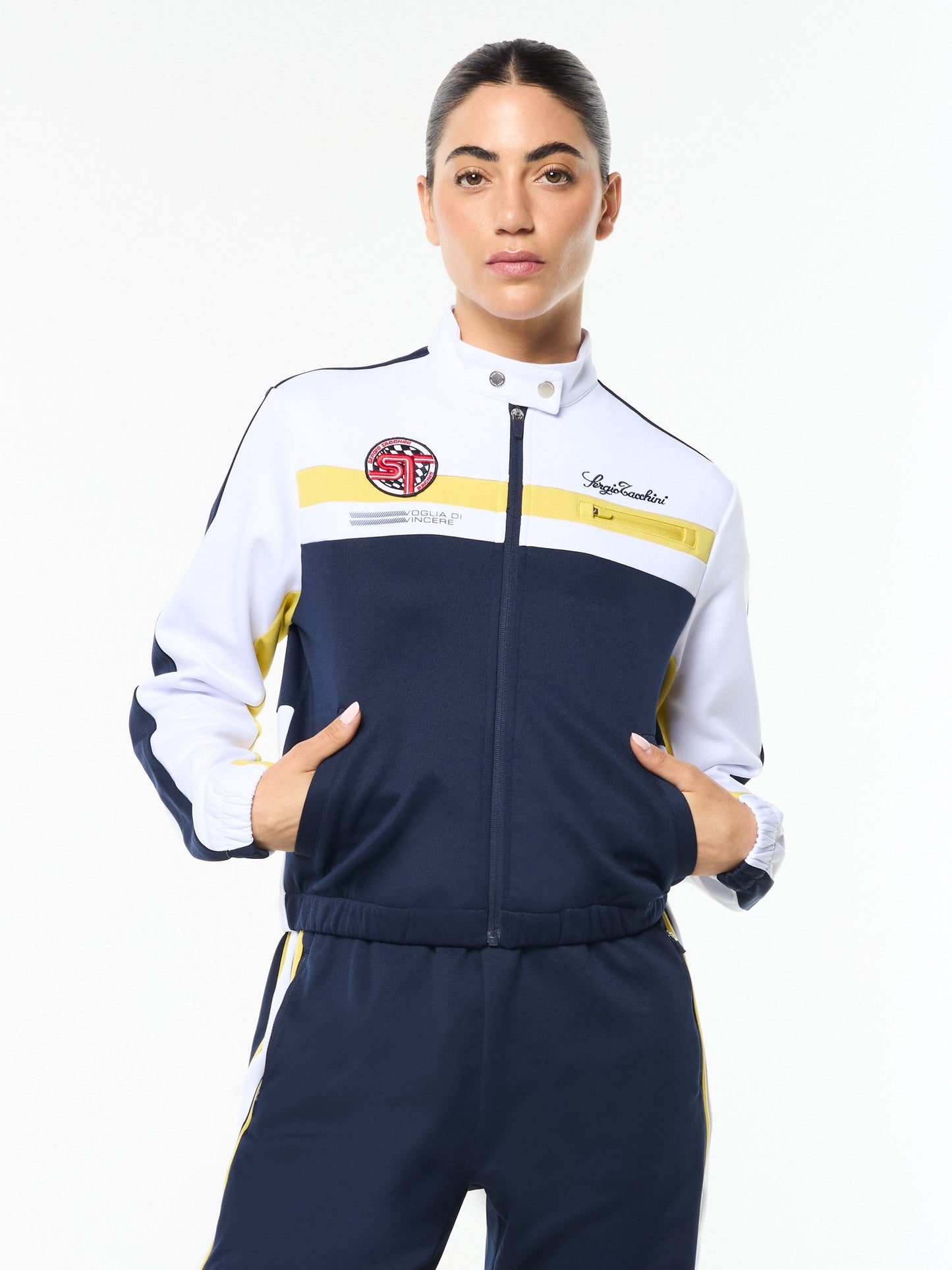 Women's Corsa Track Jacket- Maritime Blue