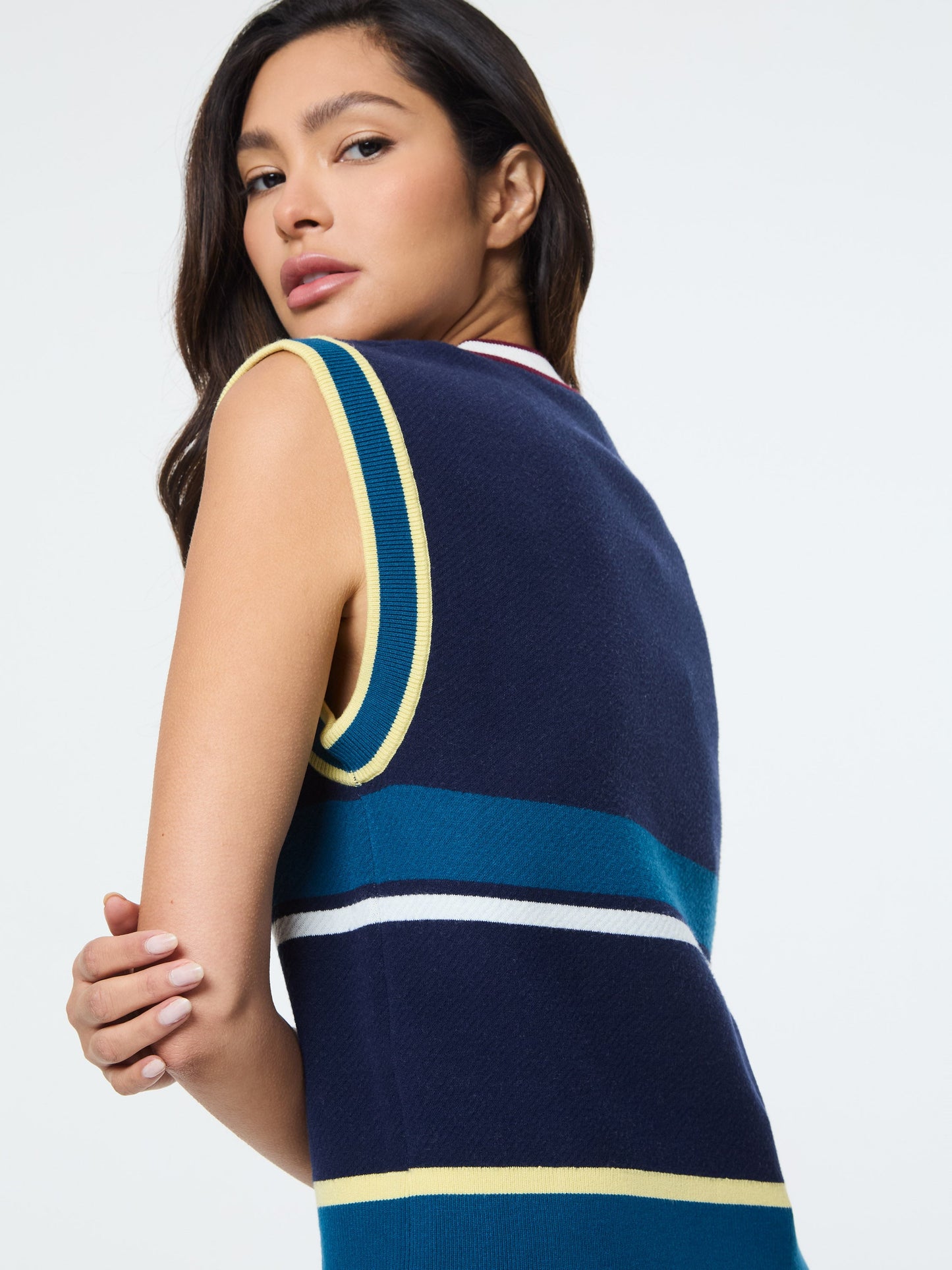 Nota Knit Vest- Maritime Blue