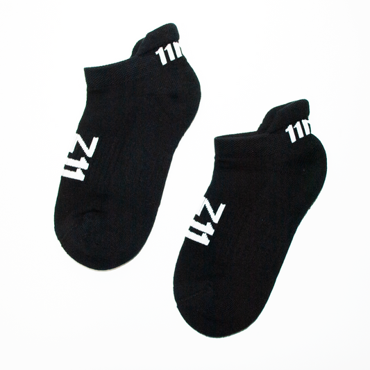 OWN THE COURT ANKLE SOCKS - BLK/BLK