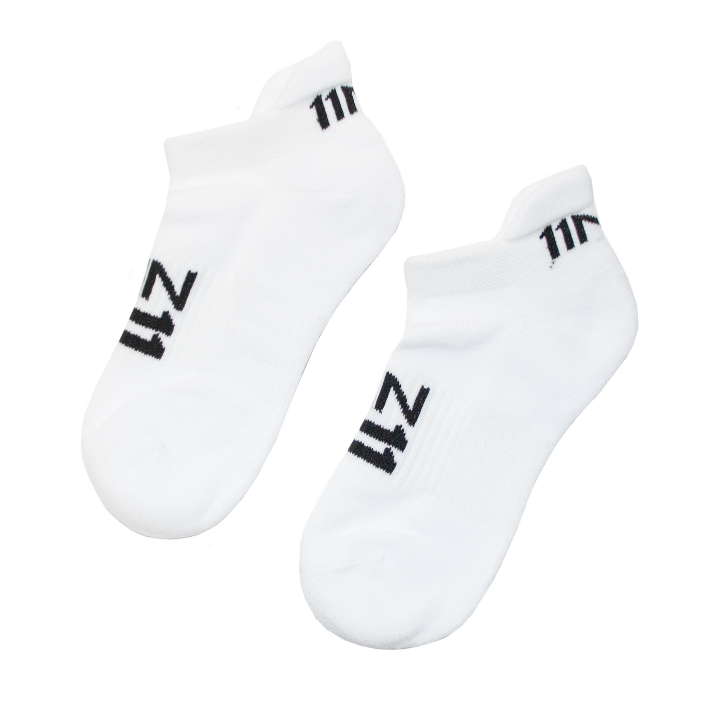 OWN THE COURT ANKLE SOCKS - WHITE/BLK