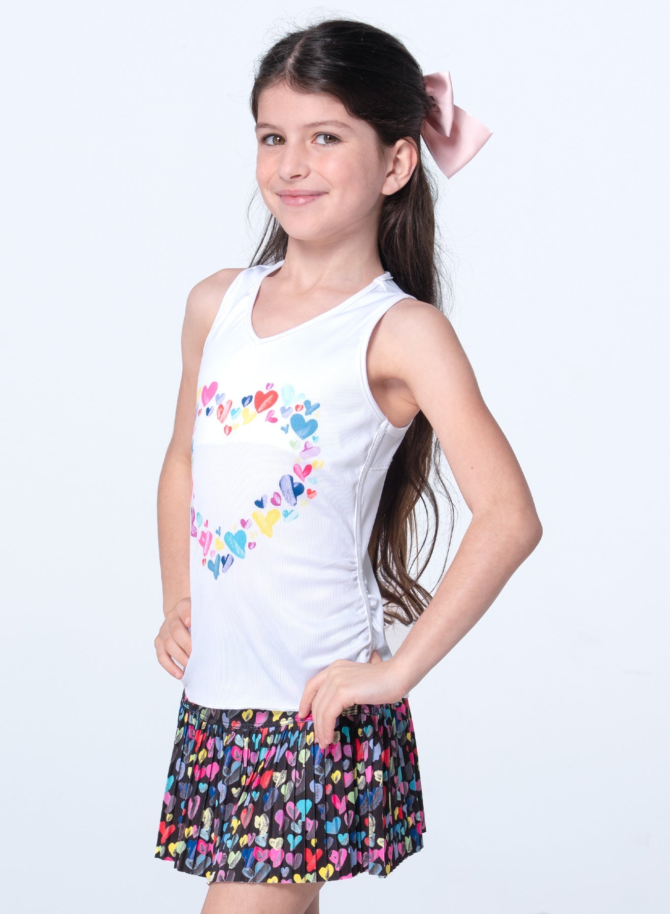 Thumbprint Hearts Tank