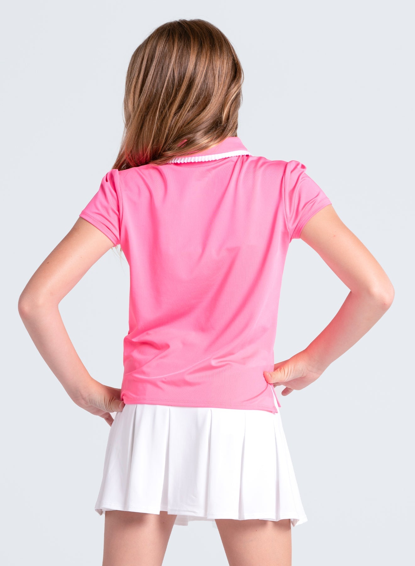 Pleated Polo Short Sleeve