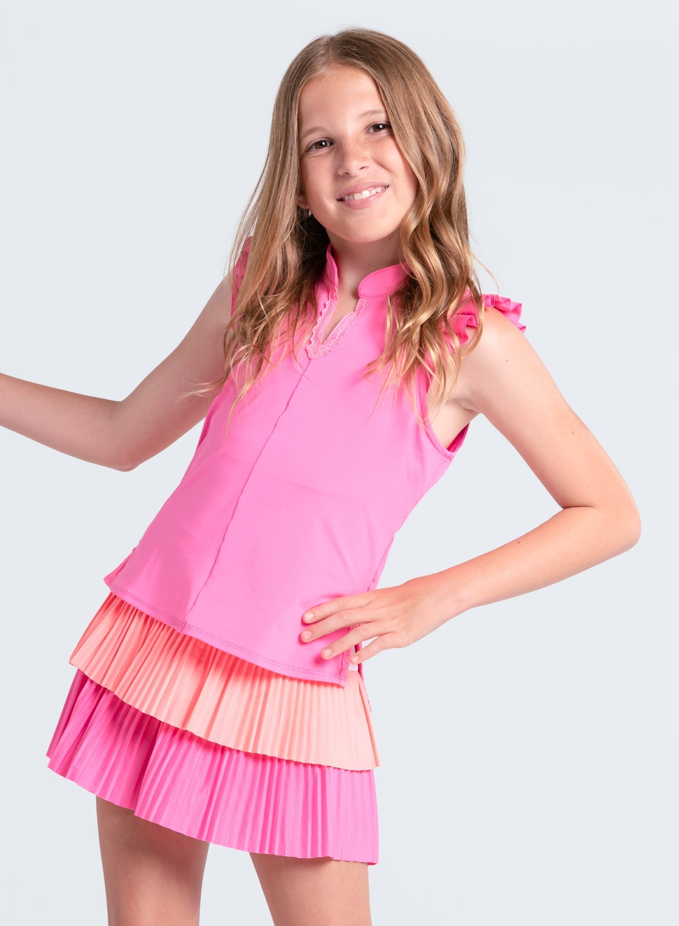 Lace Frill Tank