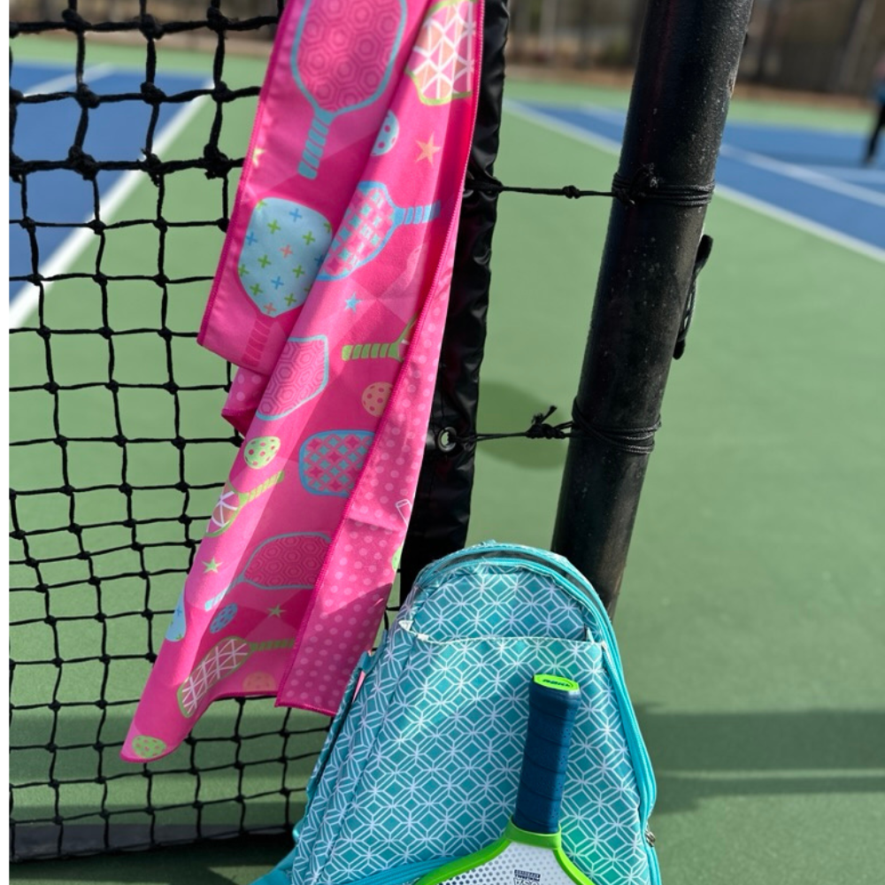Pickleball Queen Double-Sided Microfiber Athletic Towel