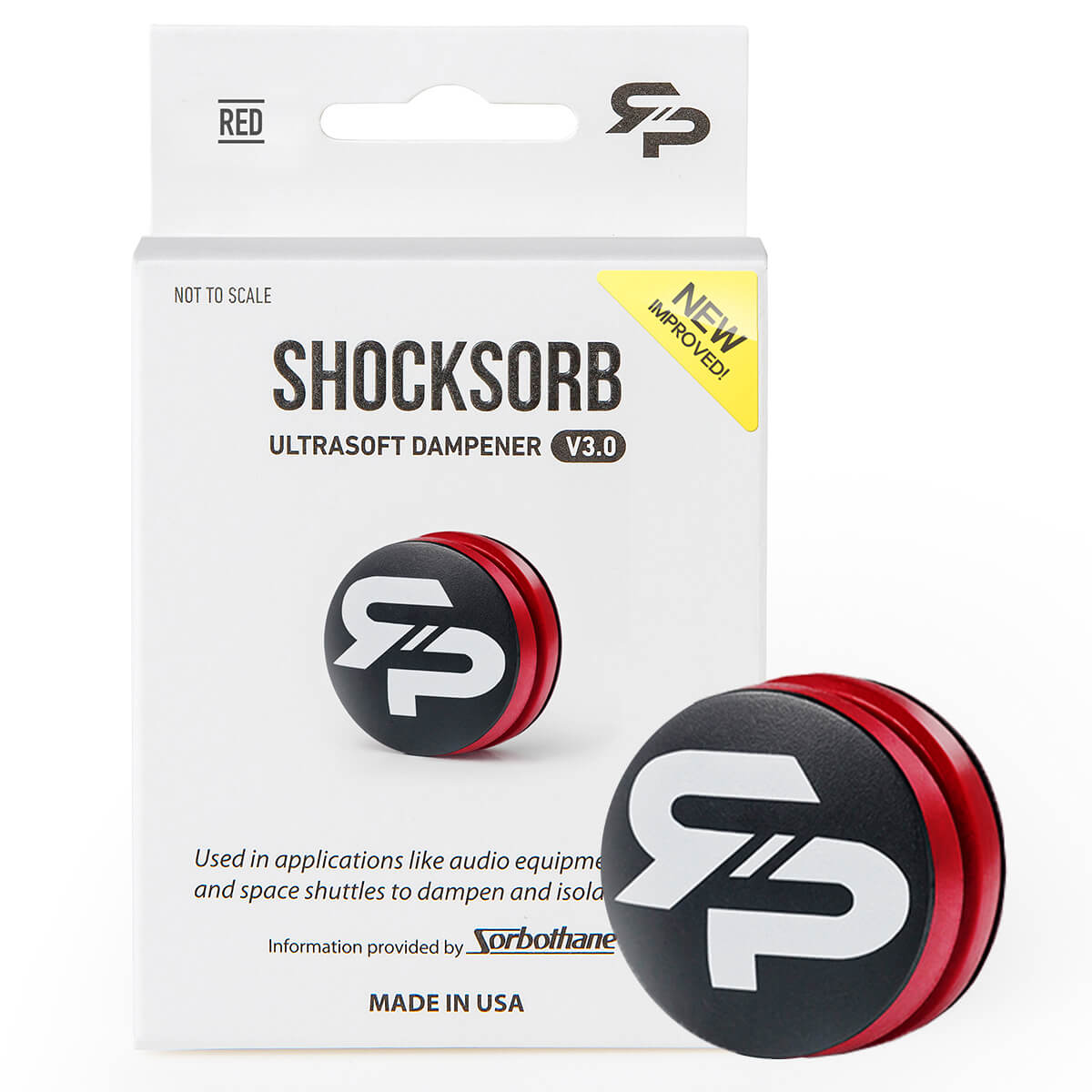 NEW RTP SHOCKSORB DAMPENER V3 - The only dampener made for pain relief and performance.