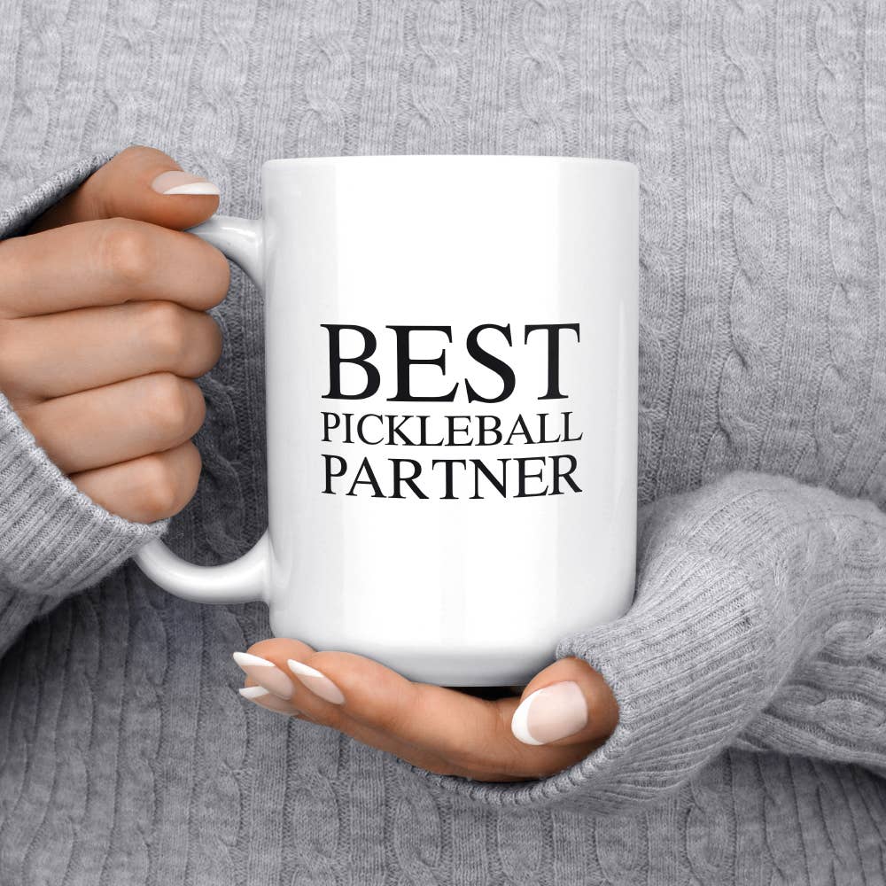 Best Pickleball Partner Pickleball Mug