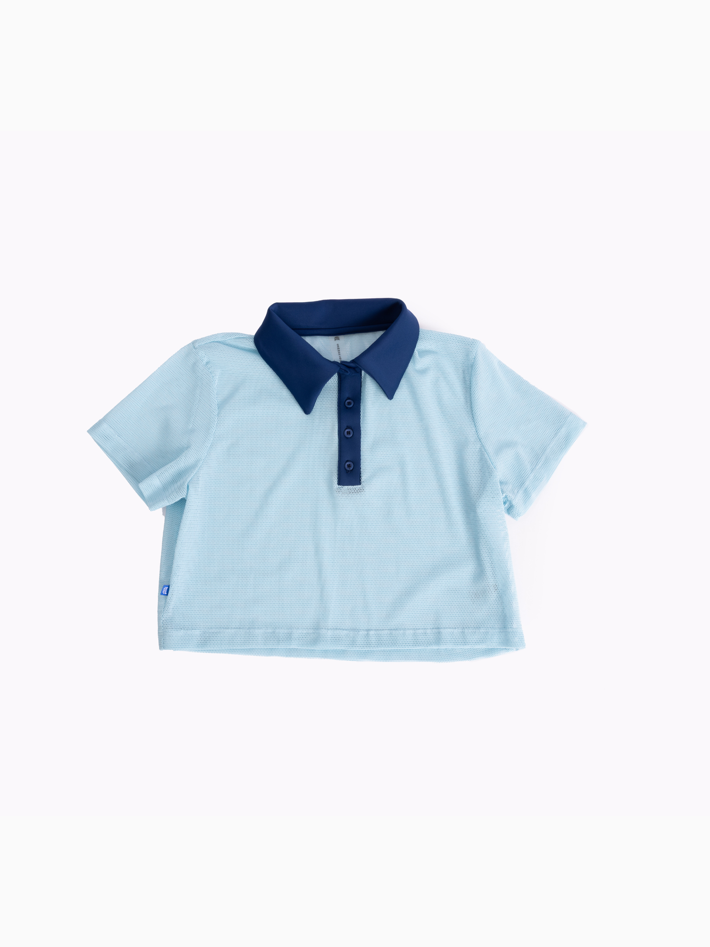 THE EASE POLO IN QUIET SKY