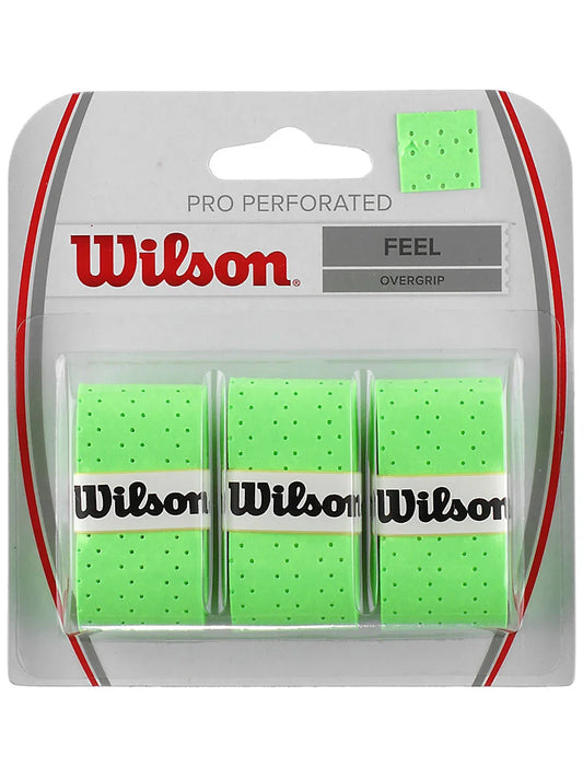 Wilson- pro perforated feel overgrip 3 pack