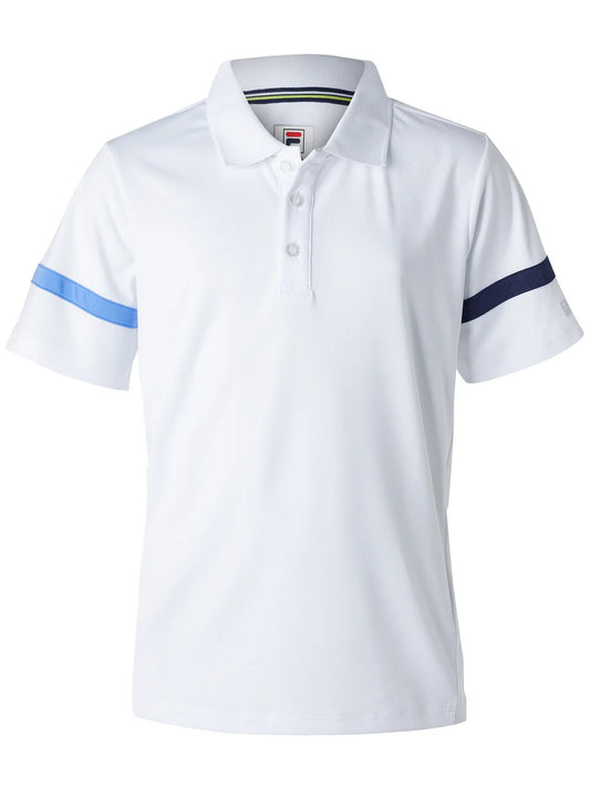 Fila- boys core white polo