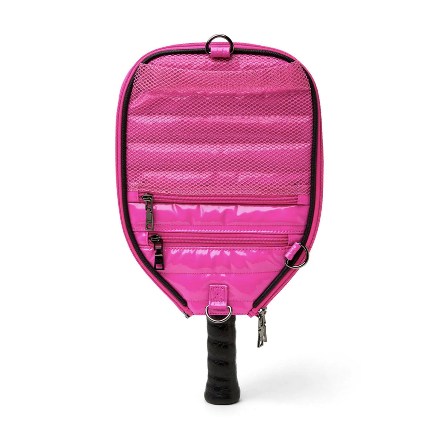 Think Royln Sporty Spice Pickleball Bag Sizzling Pink Patent