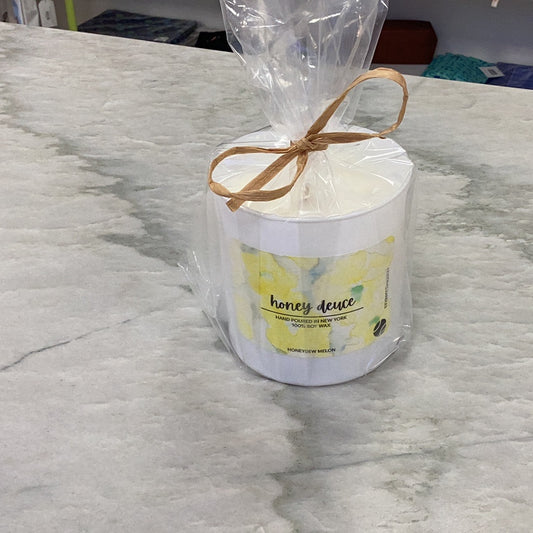 Kristina’s Kandles White Glass Tumbler jar candle