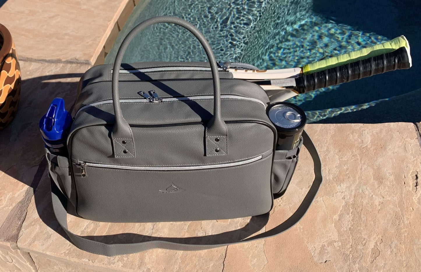 LAVA Premium Tennis Duffle Bag - Gray