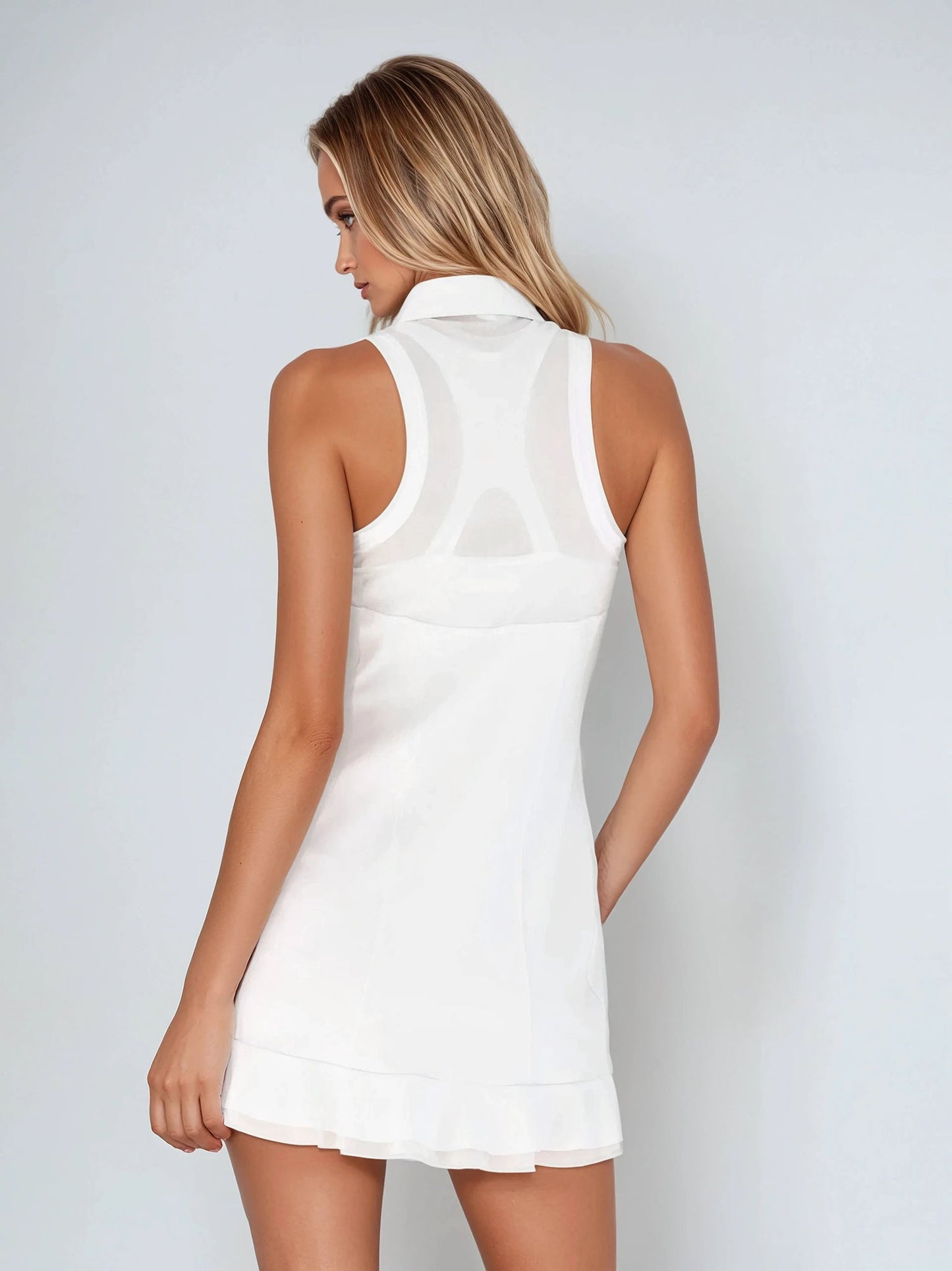 Neisha Dress - White
