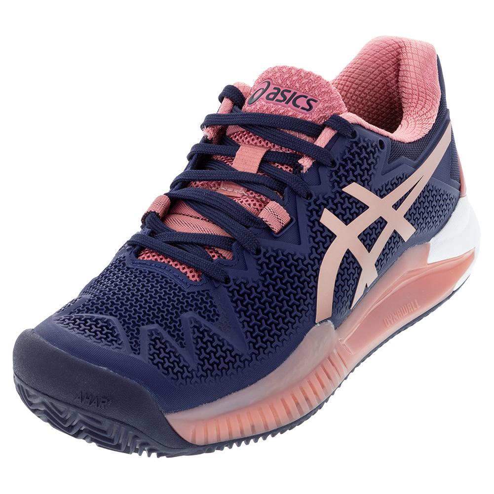 Asics Gel Resolution 8 Clay (Peacoat & Rose Gold)