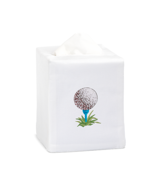Golf Ball Tissue Box Cover