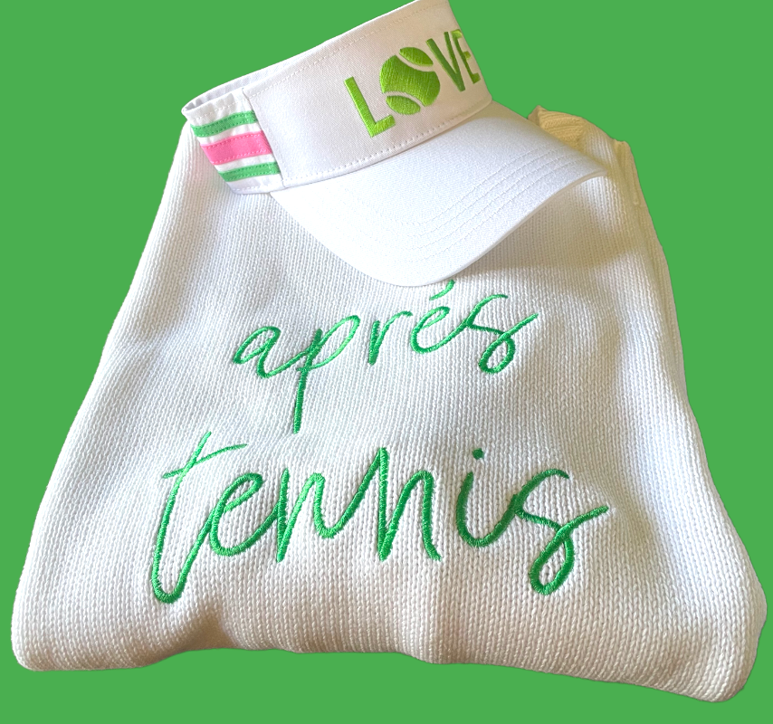 Tennis Sweater - "après tennis"