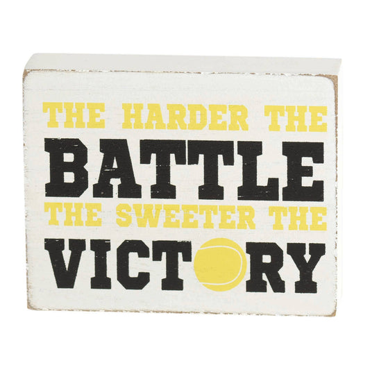 Ttop Plk Tennis the Battle Mdf 4x3"H