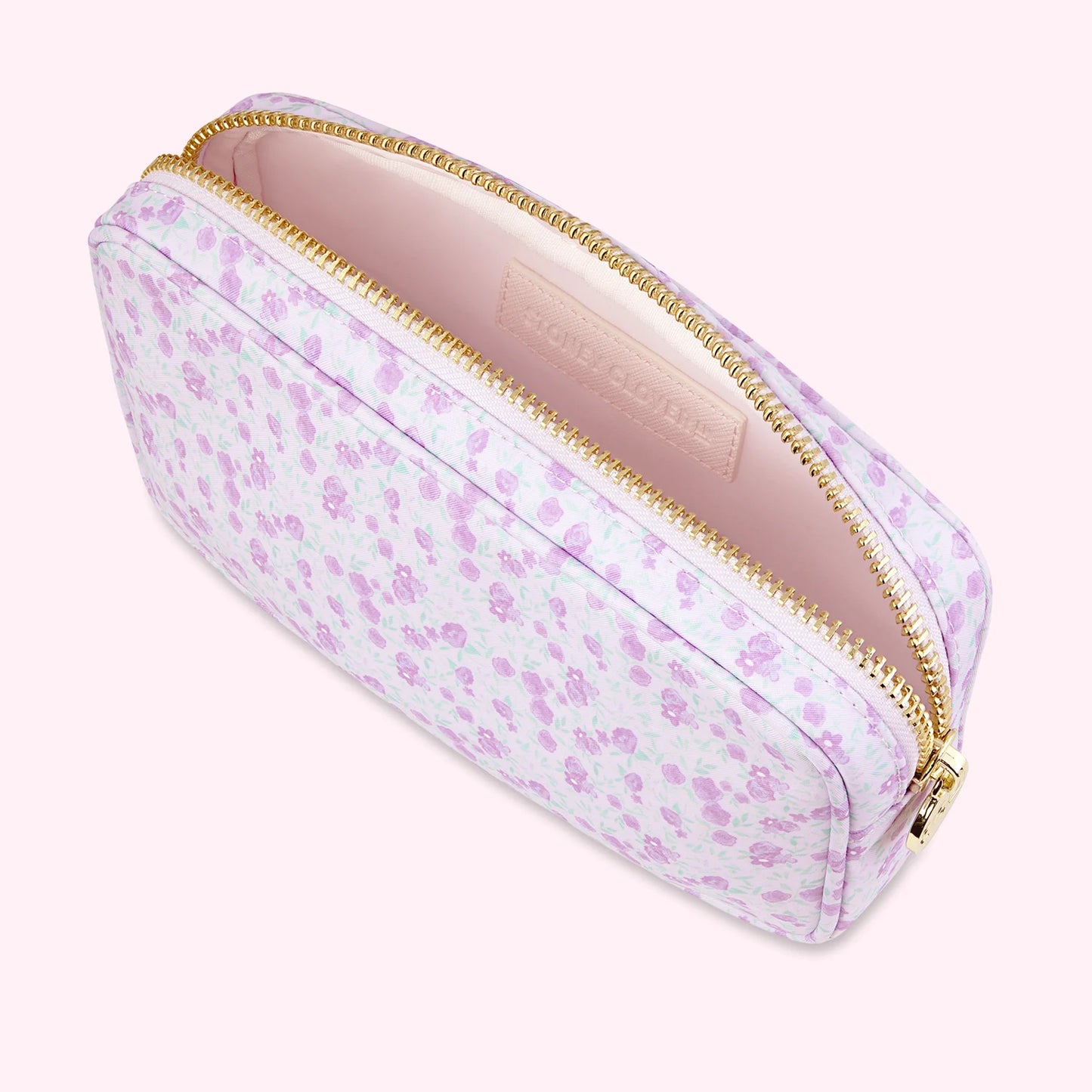 Stoney clover lane- lilac flowers small pouch
